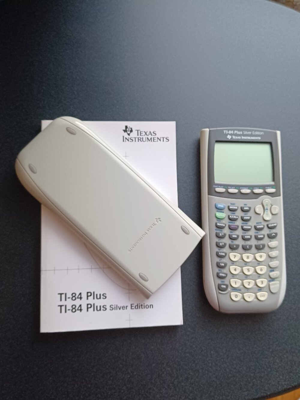 TI - 84 Plus Silver Edition calculator